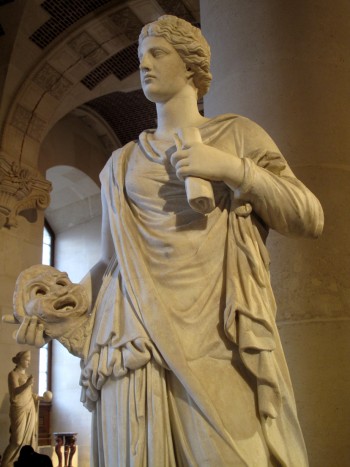 Statue féminine, dite Muse de Louveciennes, musée du Louvre