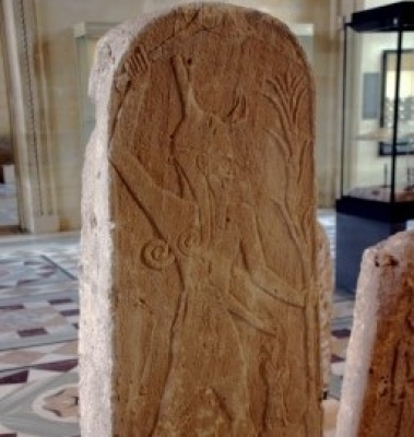 Estela de  Baal au foudre