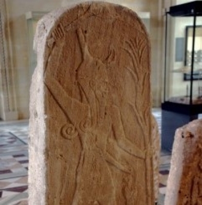Estela de  Baal au foudre